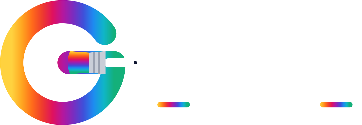 Logo horizontal de Gael Colors